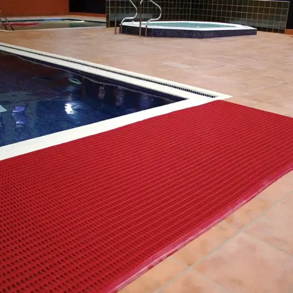 Leisure Mat Red In Use