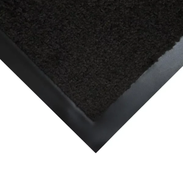 Plush Entrance Mat Grey Corner