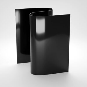PVC Strip 2nds Stock - Opaque Black
