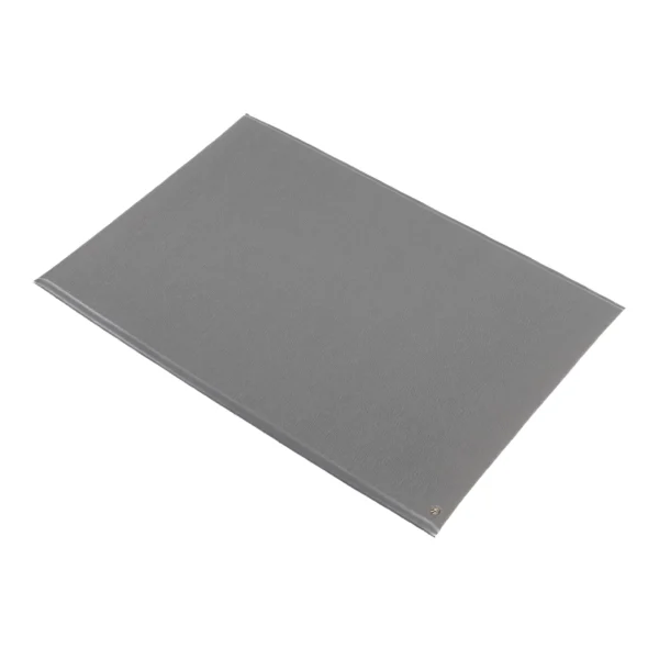 The Anti-Static Mat, a rectangular flat grey mat with a slightly textured surface and a small metal eyelet in one corner, is displayed on a white background.