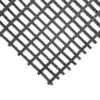Heavy-Duty Cross-Ribbed Mat Black Corner