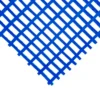 Heavy-Duty Cross-Ribbed Mat Blue Corner