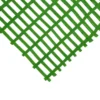 Premium Cross-Ribbed Mat Green Corner