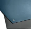 Two ESD Anti-Static Double Layer Sheets—one blue with a metal eyelet in the corner and one grey—are arranged on a white background, with the blue sheet slightly overlapping the grey sheet.