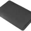 The Fine Ribbed Anti-Fatigue Mat is black, rectangular, with slightly rounded corners and a textured ribbed surface, displayed against a white background.