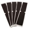 GF10 02 Aluminium Stairtread Black isolated