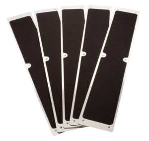 GF10 02 Aluminium Stairtread Black isolated