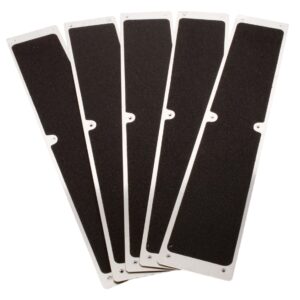 GF10 02 Aluminium Stairtread Black isolated