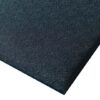 A close-up of the Standard Anti-Fatigue Mat shows its black, textured surface with a subtle pebbled finish, displayed at an angle against a plain background.