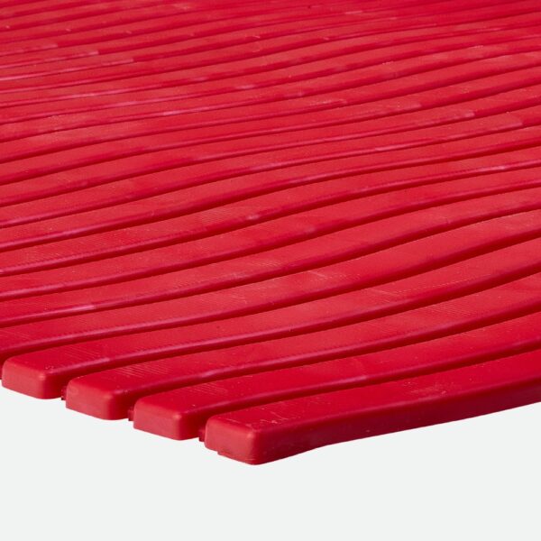 Close-up of several Swimming Pool Mats arranged side by side, displaying their textured, non-slip surface and vibrant colour on a white background.