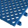 Kumfi Tile PVC leisure mat in Sapphire Blue