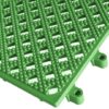Kumfi Tile PVC leisure mat in Spring Green