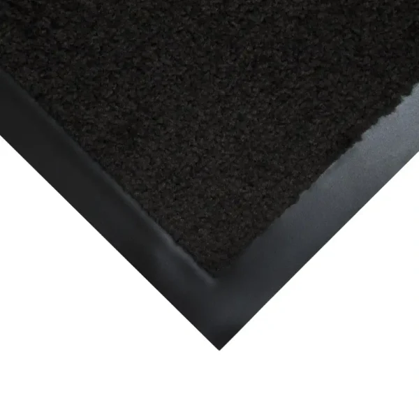 Plush Entrance Mat Grey Corner