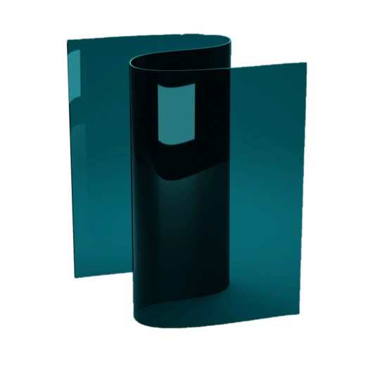 Dark teal pvc sheet