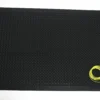 The Bubble Top ESD Mat is a large black rubber mat with a textured surface, shown with a coiled yellow cable and plug on the lower right corner against a white background.