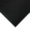 A close-up of Electrical Safety Matting in black, featuring textured rubber with fine horizontal ridges, shown from a corner angle on a white background.