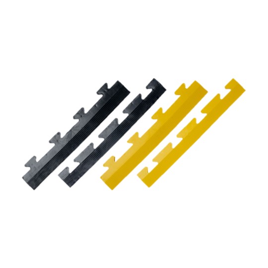 black and yellow tile edges|black interlocking tile edges|black interlocking tile edge|interlocking yellow tile edges|yellow interlocking tile edges