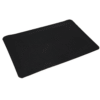 A black rectangular Welding Anti-Fatigue Mat with slightly rounded edges, shown on a white background.