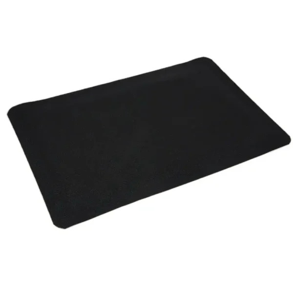 The Welding Anti-Fatigue Mat is rectangular, black, and has slightly rounded corners, displayed against a white background.