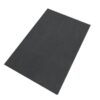 A rectangular, solid dark grey Heavy-Duty Gym Mat is displayed on a white background.