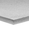 A close-up view of the corner of a Solid Top Grating, highlighting its smooth, flat grey surface and neatly layered edges.