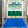 Kumfi Tile in use leisure|Kumfi Tile PVC leisure mat in Sapphire Blue|Kumfi Tile PVC leisure mat in Ash Grey|Kumfi Tile PVC leisure mat in Jet Black|Kumfi Tile PVC leisure mat in Neutral Beige|Kumfi Tile PVC leisure mat in Ruby Red|Kumfi Tile PVC leisure mat in Topaz Yellow|Kumfi Tile PVC leisure mat in Spring Green