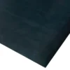 A close-up view of the Fine Ribbed Matting Roll, featuring a flat, smooth black rubber surface with a matt finish and subtle texture variations.