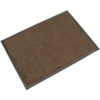 The High-Performance Entrance Mat is a rectangular brown doormat with a black border, shown on a white background.