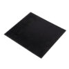 The Scraper Entrance Mat is a black rectangular rubber mat featuring a textured, raised triangular pattern, displayed against a white background.