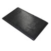 The Premium Anti-Fatigue Mat, shown on a white background, features a black diamond-patterned textured surface and slightly bevelled edges.