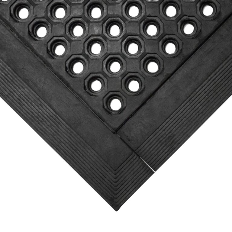 Drainage Top Interlocking Mat | Rubber Matting Online