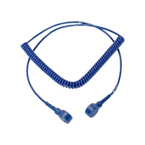 Coiled Earth Lead - 10mm to 10mm Stud
