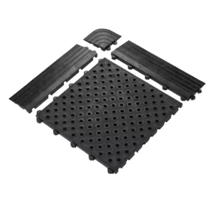 Heavy-Duty Solid Top Interlocking Tile Corners